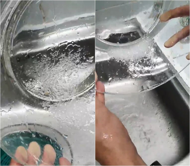 สิ่งแปลกปลอมในโกโก้ปั่น