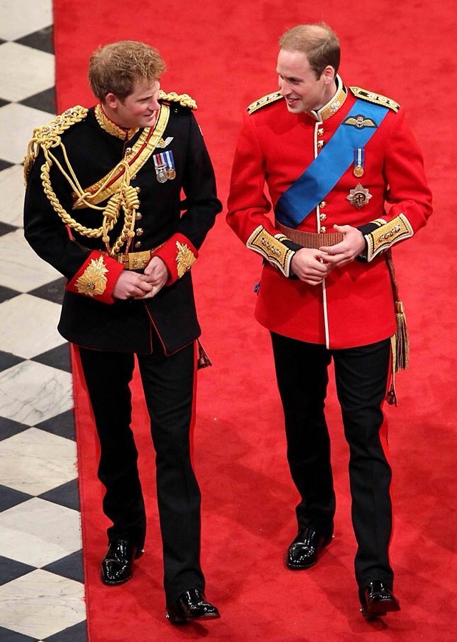 เจ้าชายแฮร์รี เจ้าชายวิลเลียม