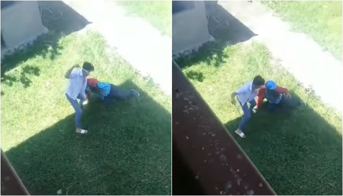 นักเรียนแทงครู