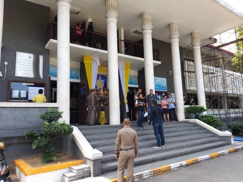 ยิงกันในศาล จ.จันทบุรี