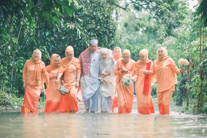 ลุยน้ำแต่งงาน