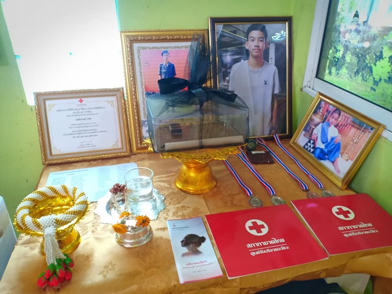 น้องเอิร์ธ บริจาคอวัยวะ