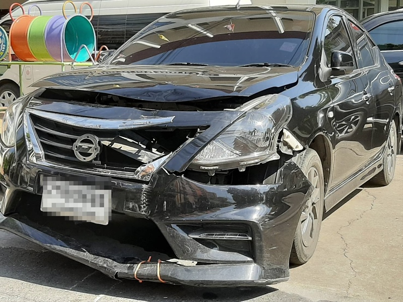 ตำรวจกร่างยิงปืนขึ้นฟ้า