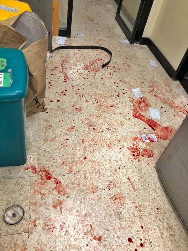 วัยรุ่นตีกันในโรงพยาบาล