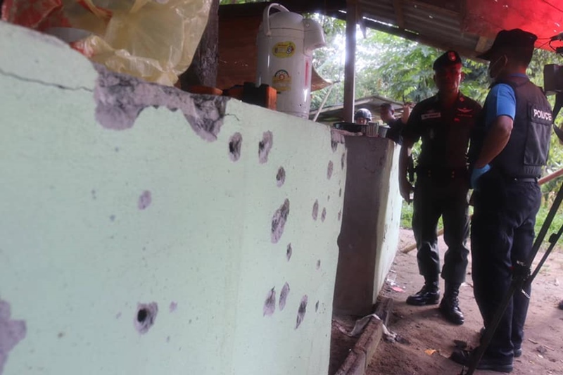 ยิงถล่มภาคใต้