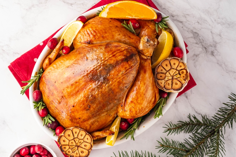 ไก่งวงจานละพัน