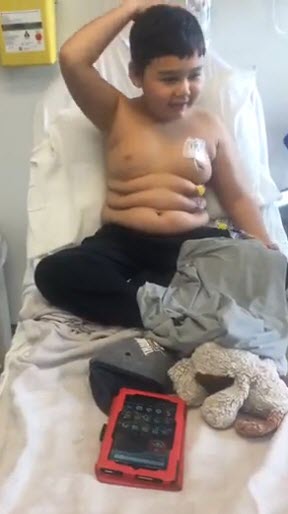 เด็กป่วยมะเร็ง