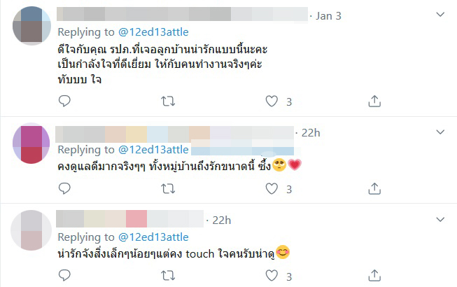 ของขวัญปีใหม่ให้ รปภ.
