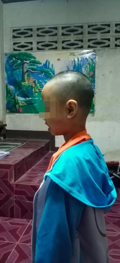 ครูตัดผมนักเรียนหญิงหมดหัว