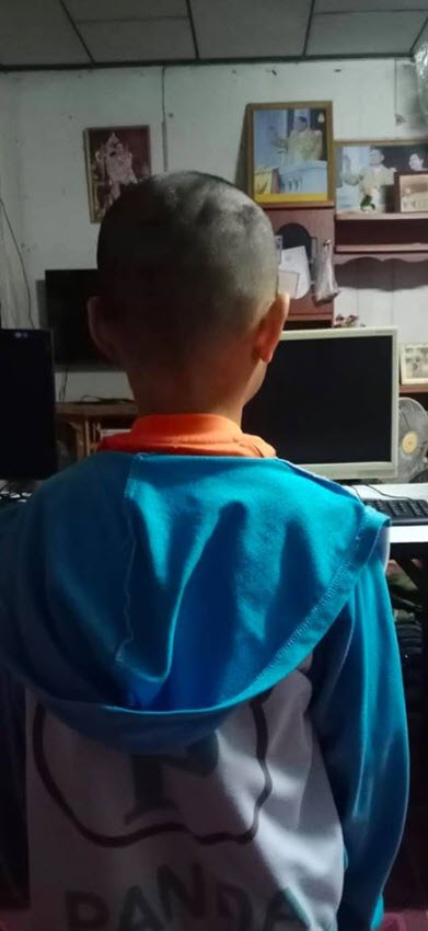 ครูตัดผมนักเรียนหญิงหมดหัว