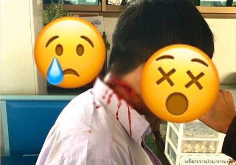 เด็ก ม.6 ปาดคอเพื่อน