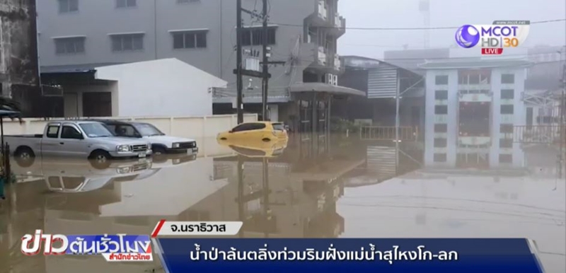 น้ำท่วมนราธิวาส