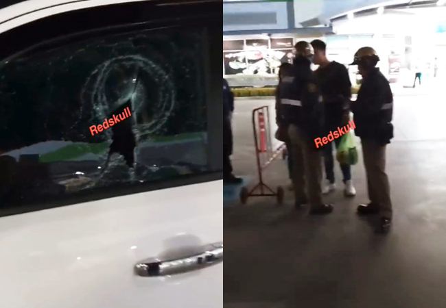 ทุบกระจกรถจอดที่คนพิการ