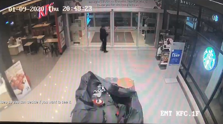 นาทีโจรโหด ตามยิง รปภ. 