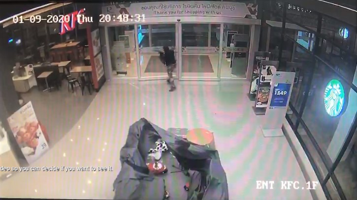 นาทีโจรโหด ตามยิง รปภ. 