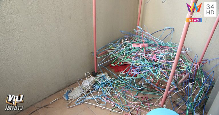 เหยี่ยวคาบไม้แขวนเสื้อแลกเนื้อไก่