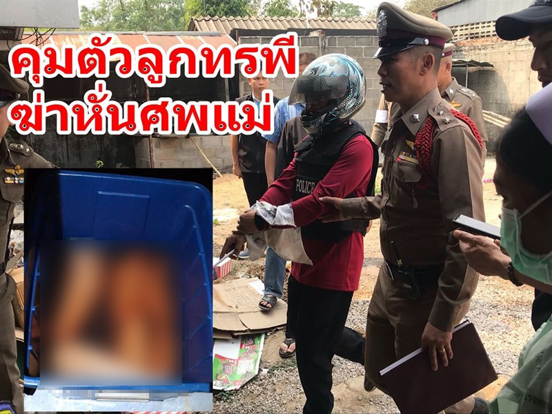 ฆ่าหั่นศพแม่