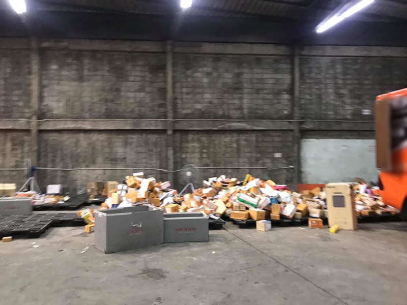 พนักงานขนส่งลาออก