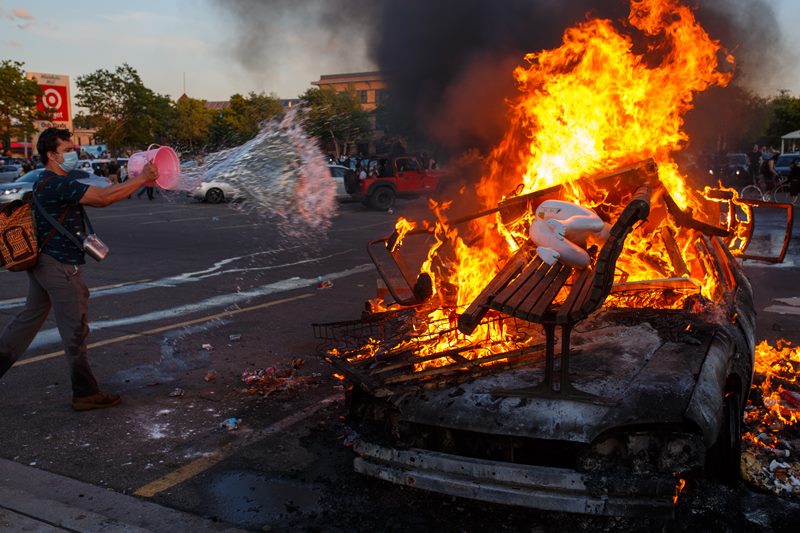 ประท้วงที่สหรัฐอเมริกา