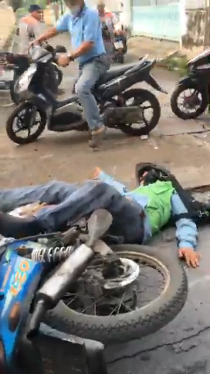 ซีอาร์วีชนแล้วหนี