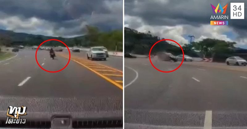 ข่าวบิ๊กไบค์ชนกระบะ เขาค้อ