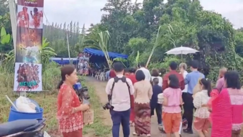 งานแต่งพ่วงงานฉลองแชมป์