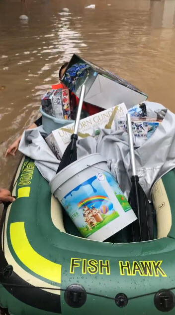 เสี่ยงตายเพื่อกันดั้มสามี