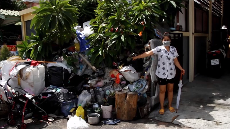 สะสมขยะ