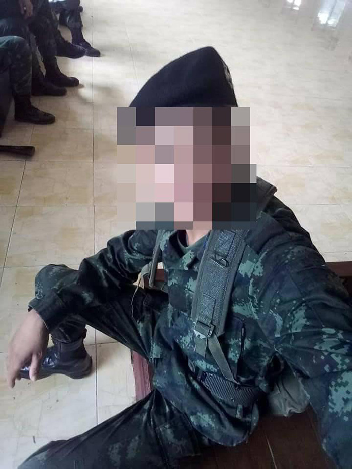 เผาศพพลทหารดับในค่าย