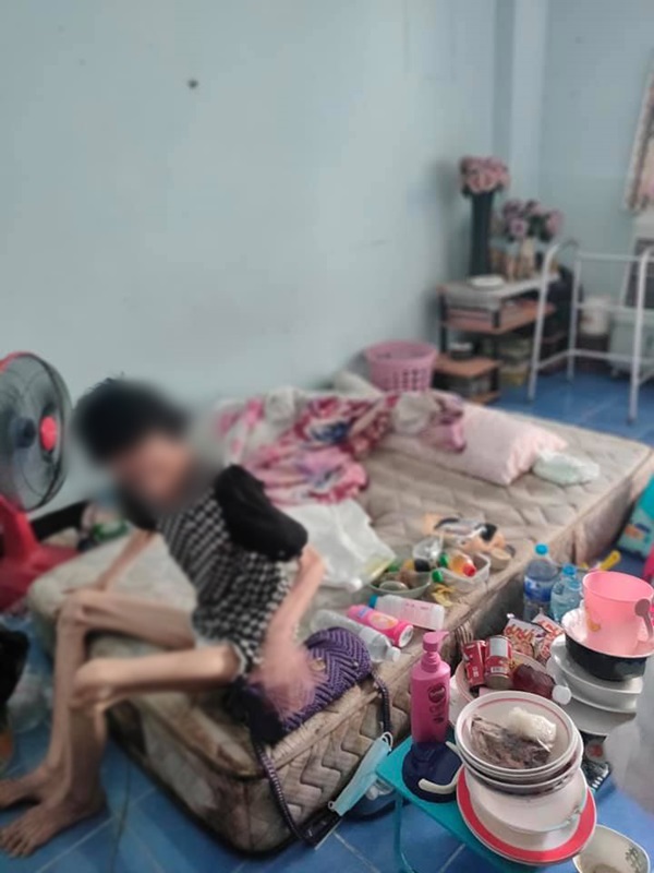 ช่วยเหลือหญิงลูกครึ่งพิการ