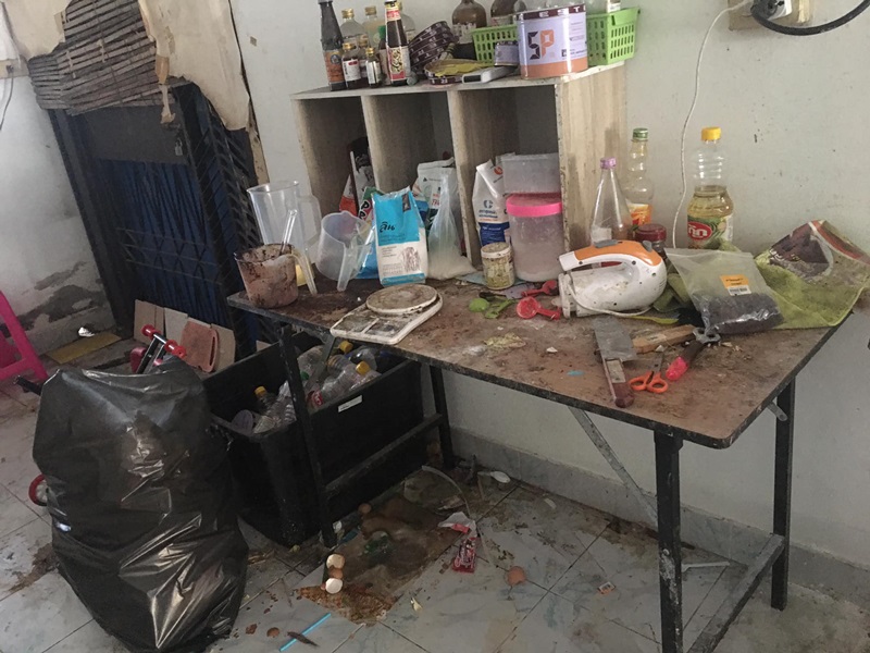 ร้านเบอเกอรี่หนีค่าเช่า