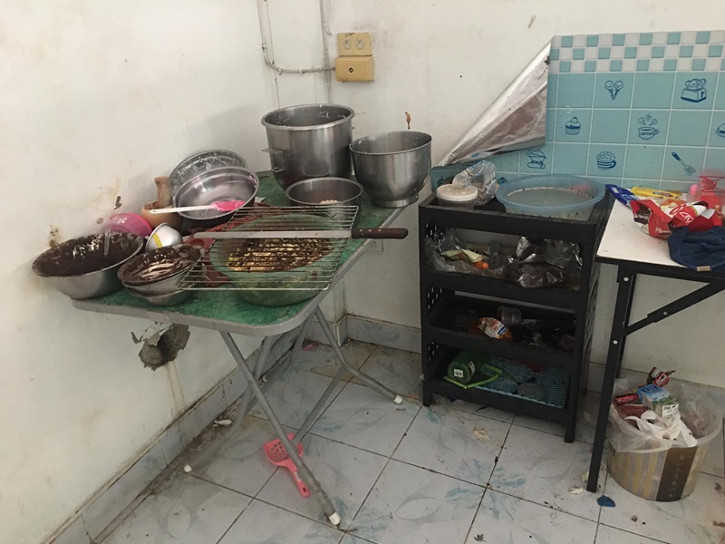 ร้านเบอเกอรี่หนีค่าเช่า