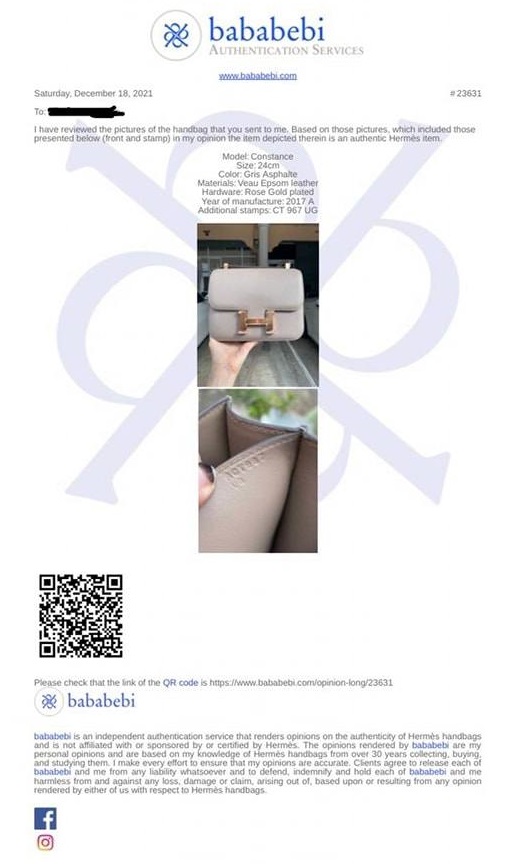 กระเป๋าแอร์เมส