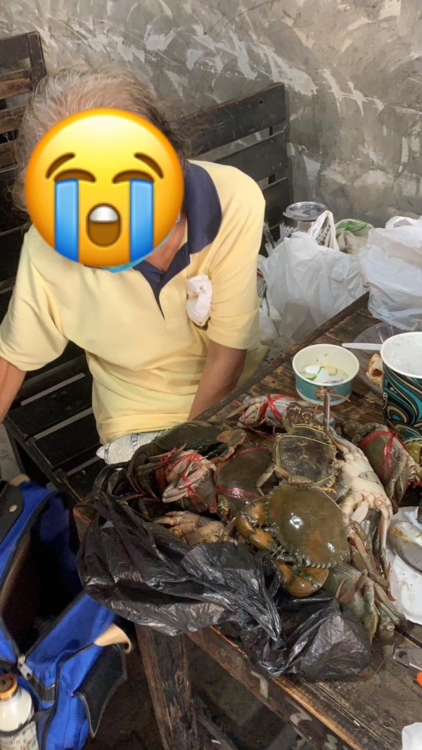 ขโมยกุ้งปูร้านบุฟเฟ่ต์