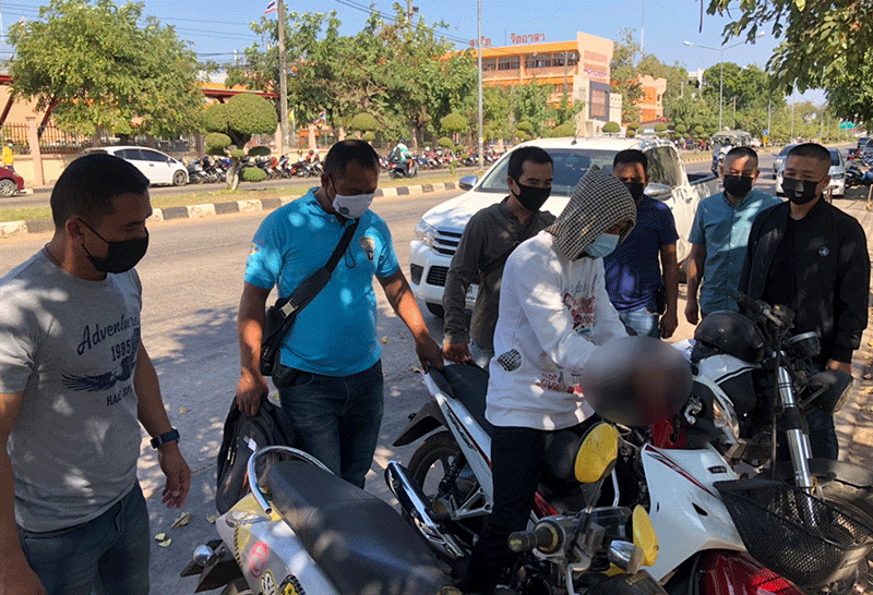 ขโมยรถจักรยานยนต์