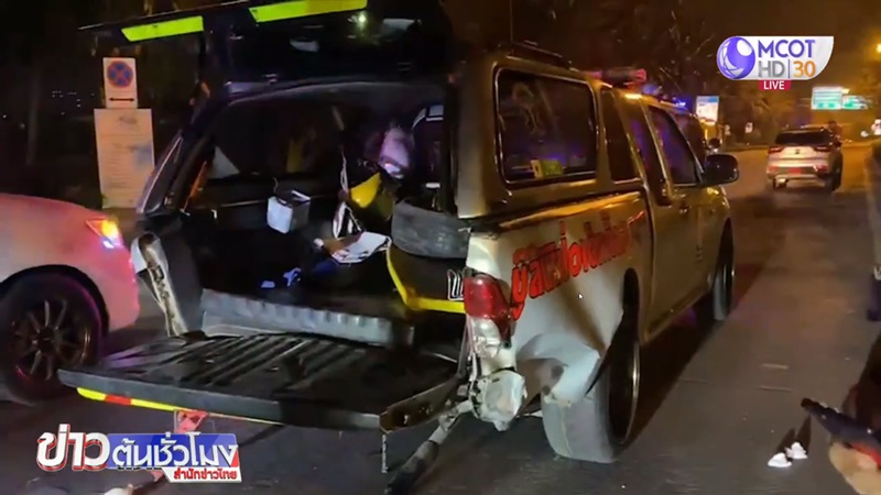 เบนซ์ชนรถกู้ภัย