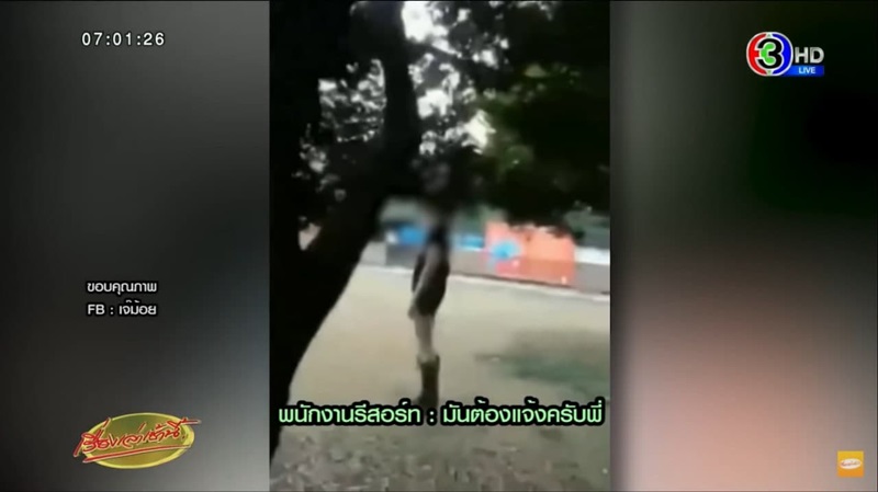 แฉสาวบิ๊กไบค์ชนไม้กั้น