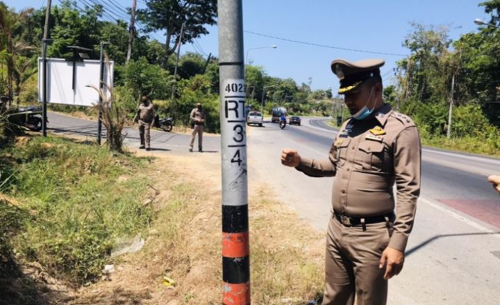 ปลาวาฬ อิสสระ รถชนเสาไฟฟ้า