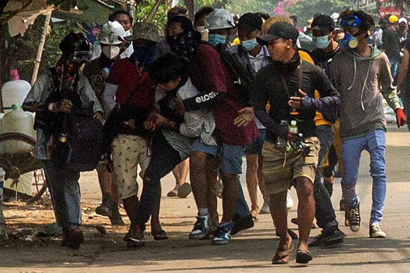 พม่ารัฐประหาร