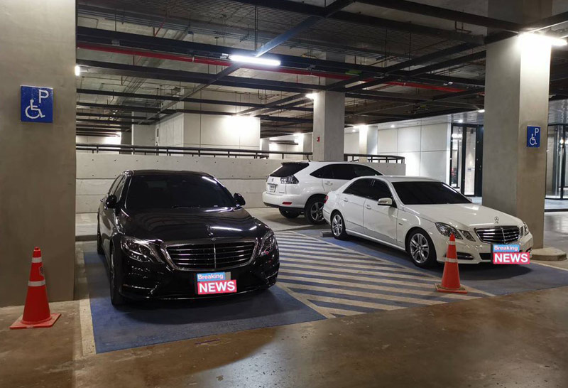 ส.ว. จอดรถที่คนพิการ