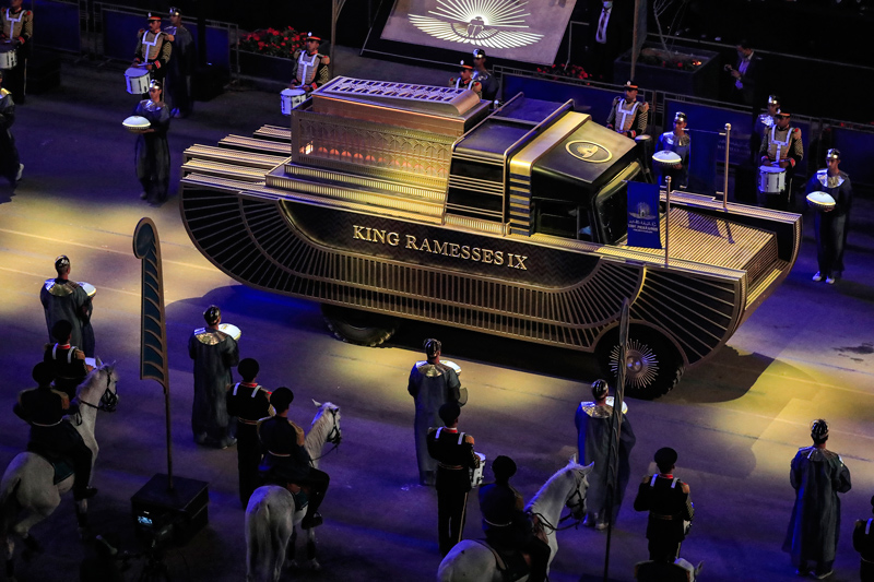 ขบวนแห่มัมมี่ฟาโรห์