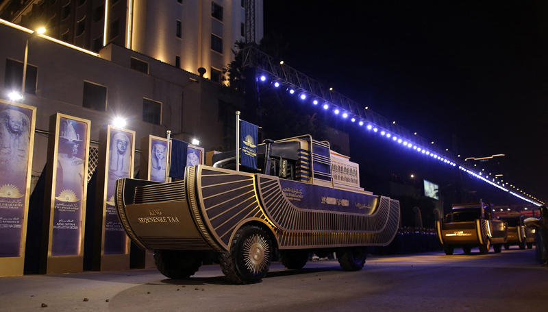 ขบวนแห่มัมมี่ฟาโรห์