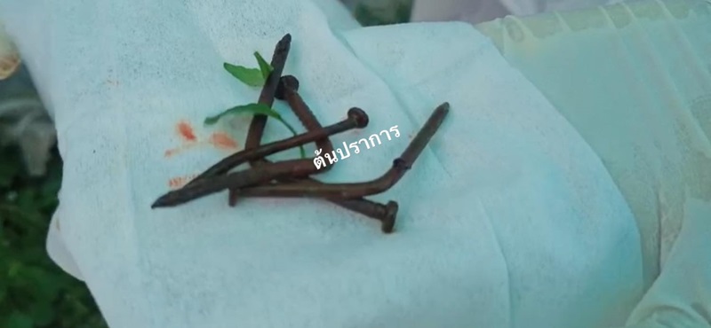 เสกตะปูเข้าท้อง