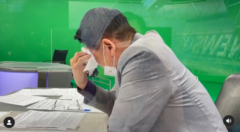 สรยุทธ ร้องไห้ตอนอ่านข่าวโควิด