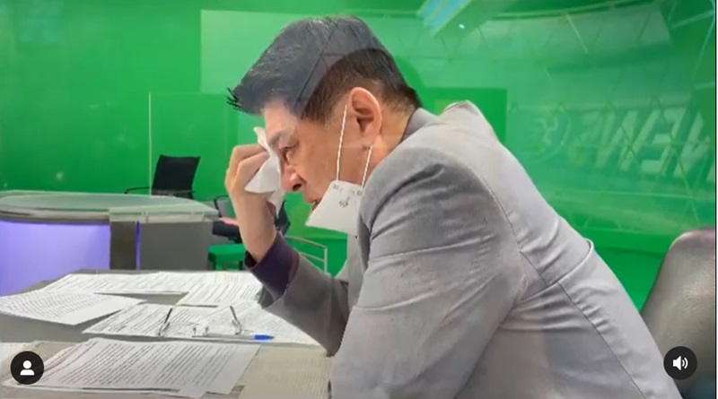 สรยุทธ ร้องไห้ตอนอ่านข่าวโควิด