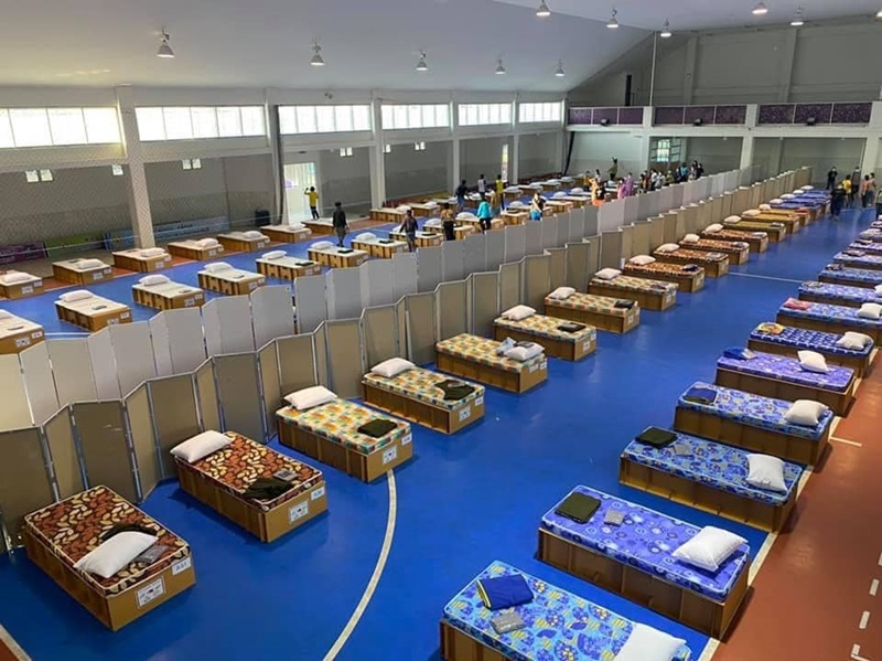 บริจาคโรงพยาบาลสนาม