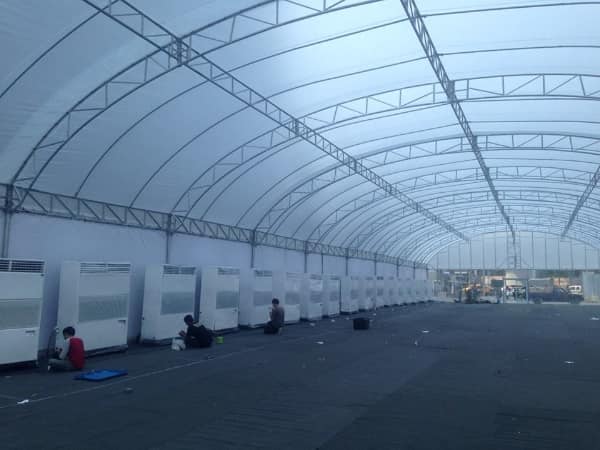 บริจาคโรงพยาบาลสนาม