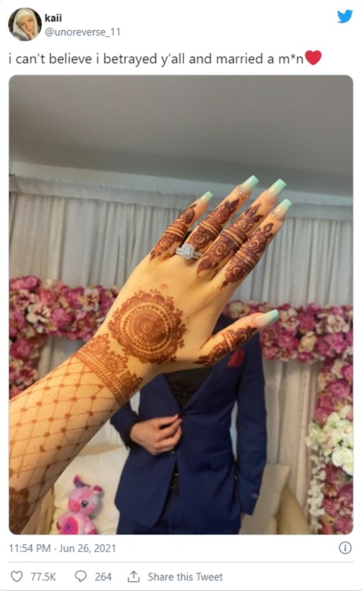 เจ้าสาวอวดแหวนงานแต่ง