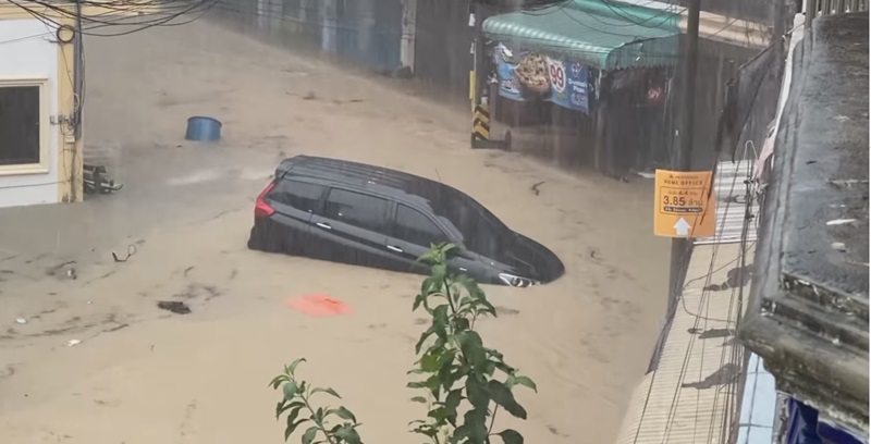 น้ำท่วมพัทยา