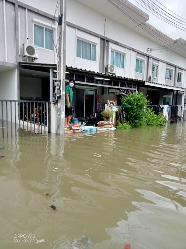 น้ำท่วมบ้าน